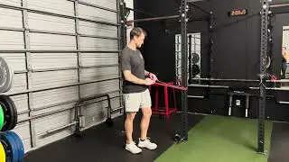 Resisted Banded Spiral Hip Spine Dissociation