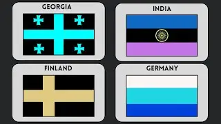 When Country Flags Flip Colors 😱 | Inverted Flags You&rsquo;ve Never Seen (Part 2)
