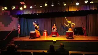 Taiko Cobu at the 5 Corners Library. Japanese Culture Day November 3, 2025 by Richard Ryals
