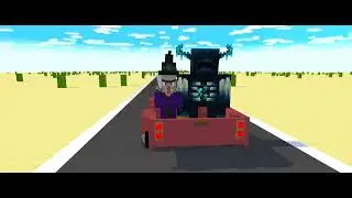 Zombie becomes the knight to the heist | creeper frame animation 