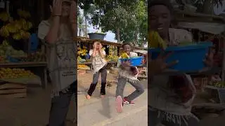 It fell down!!😨🥵 @isabellaafro #couple #travel #viral #africa