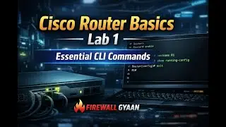 Cisco Router Basics | VIDEO #1 | Introduction to Essential Cisco CLI Commands !  New Lab Series !