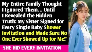My Sister Hid Every Baby Shower Invitation I Sent&hellip; And My Family Finally Learned the Truth
