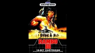 Rambo 3 Playthrough (SEGA GENESIS/MEGA DRIVE)