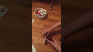 How to make a base for stacking cards