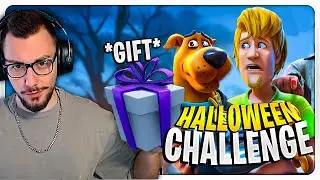 🔴 DAU *GIFT* IN FORTNITE HALLOWEEN CHALLENGE