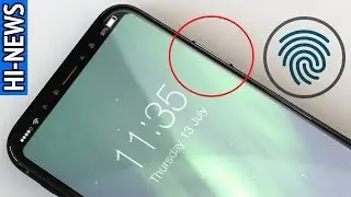 iPhone 8 получит сканер отпечатков пальцев в кнопке питания и FullVision экран. | HI-NEWS.