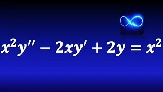 140. EDO no homogénea. VARIACIÓN DE PARÁMETROS. Cauchy Euler