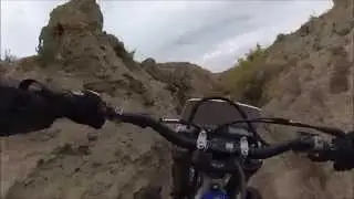 2015 wr250f 2nd ride and lost and found GoPro