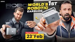 World's 1st Robotic Earbuds | Best Earbuds ? FT. Zero lifestyle Robo Zbuds Unboxing & Quick review