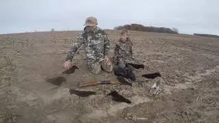 Crow hunting Wisconsin (Homemade decoys!!)