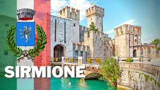 4K Walking Tour 🏰 Sirmione, Brescia 🏰 Lombardia, Italia 🏰 Travel Vlog 2022
