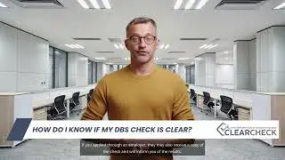 How do I know if my DBS check is clear?