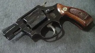 Smith & Wesson vintage model 36 HD close up