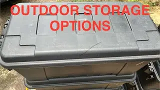 Outdoor Storage Options