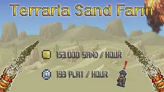 The Fastest AFK Sand Farm In Terraria!