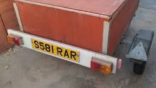 Motorcycle trailer part 1