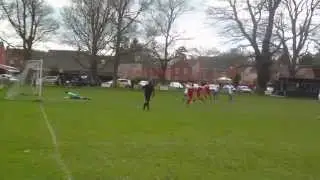 Kerry AFC 1-6  Knighton Town, Mark Jones Penalty 85 minutes makes it 6-1!
