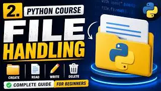 Python File Handling Tutorial for Beginners (Step-by-Step Guide)