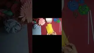 Making a Paper Flower Vase | Phool Guldan | Paper Vase #papercraft #diycrafts #origamitutorial