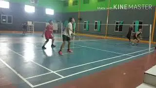 Latihan bareng  Acong/Andri  Vs Josua(palkon)/Joe (m2tak)   degan Point 23-30