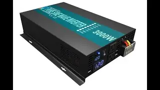 Reliable 3000W High Efficiency Pure Sine Wave Solar Power Inverter 12V 120V Power Converter-Overview