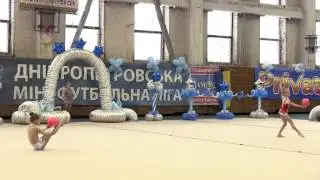 Дубовская Маргарита 2008 мяч