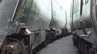 DMU 2200 and a ICR 2900 Irish Rail/Iarnr&oacute;d &Eacute;ireann