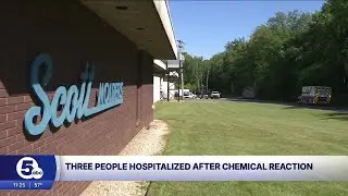 Chemical reaction at Akron Water Plant sends 3 to hospital; shelter in place lifted