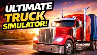 Long Haul Trucking at Sunset 🌅 | Ultimate Truck Simulator
