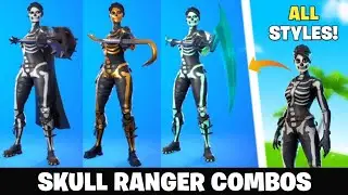 The Best TRYHARD Skull Ranger Skin Combos in Fortnite! (All 3 Edit Styles)