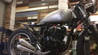 Cafe Racer Yamaha Scorpio sound clip | Purpose Built Moto