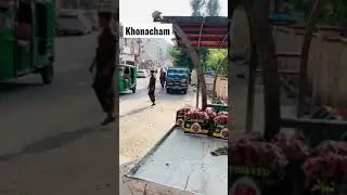 The famous khonacham chowk in Saidu sharif Swat