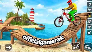 SUPER CRAZY CYCLE STUNTS 😱 | Impossible Mega Ramp Cycle Android Gameplay