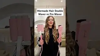 Mermade Hair 25mm Double Waver vs 32mm Pro Waver