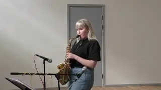 Footprints Clara Bergstr&ouml;m Altsaxofon