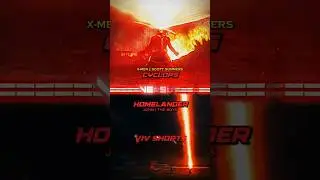 Cyclops vs Homelander #vivshorts