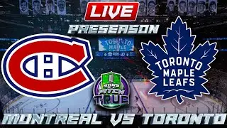 Montreal Canadiens vs Toronto Maple Leafs LIVE Stream Game Audio | NHL LIVE Gamecast & Chat Hangout