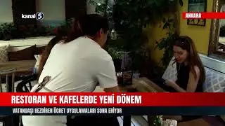 Restoran Ve Kafelerde Yeni D&ouml;nem | Vatandaşı Bezdiren &Uuml;cret Uygulamaları Sona Eriyor