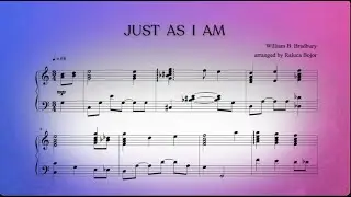 Just As I Am - jazz reharmonization piano arrangement with sheet music - Raluca Bojor