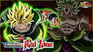 WE SHOULD HAVE LOST THIS! HOW TO BEAT RED ZONE BROLY WITH EZA FULL POWER SSJ BROLY [Dokkan Battle]