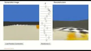 Variational autoencoder demo using Unity3D visual pushblock game data