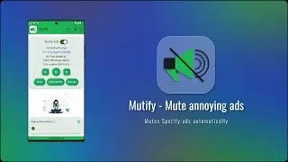 CS50 Final Project (Mutify: mute Spotify ads)