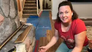 Scribing Flooring to Rock Wall (part 1)