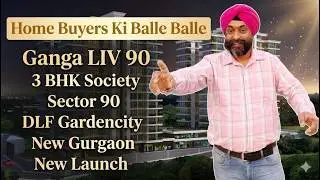 Ganga LIV 90 | 3 BHK Apartments | 9319502014 | Sector 90 DLF Garden city New Gurgaon