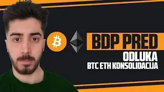 Bitcoin i Eterium vo konsolidacija pred BDP podatocite 🚨
