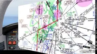 FSX Tutorial: IFR flight using VORs-- Mooney Bravo