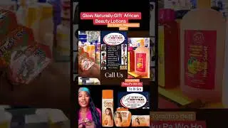 Лучший магазин косметики в Гане подберет вам подходящий лосьон. Подарок от African Beauty Palace