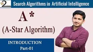 A* Search Algorithm | Introduction of Astar | Heuristic Function | Artificial Intelligence | Part-01