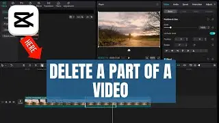 CapCut PC Tutorial: How to Delete a Part of a Video | Step-By-Step Guide
